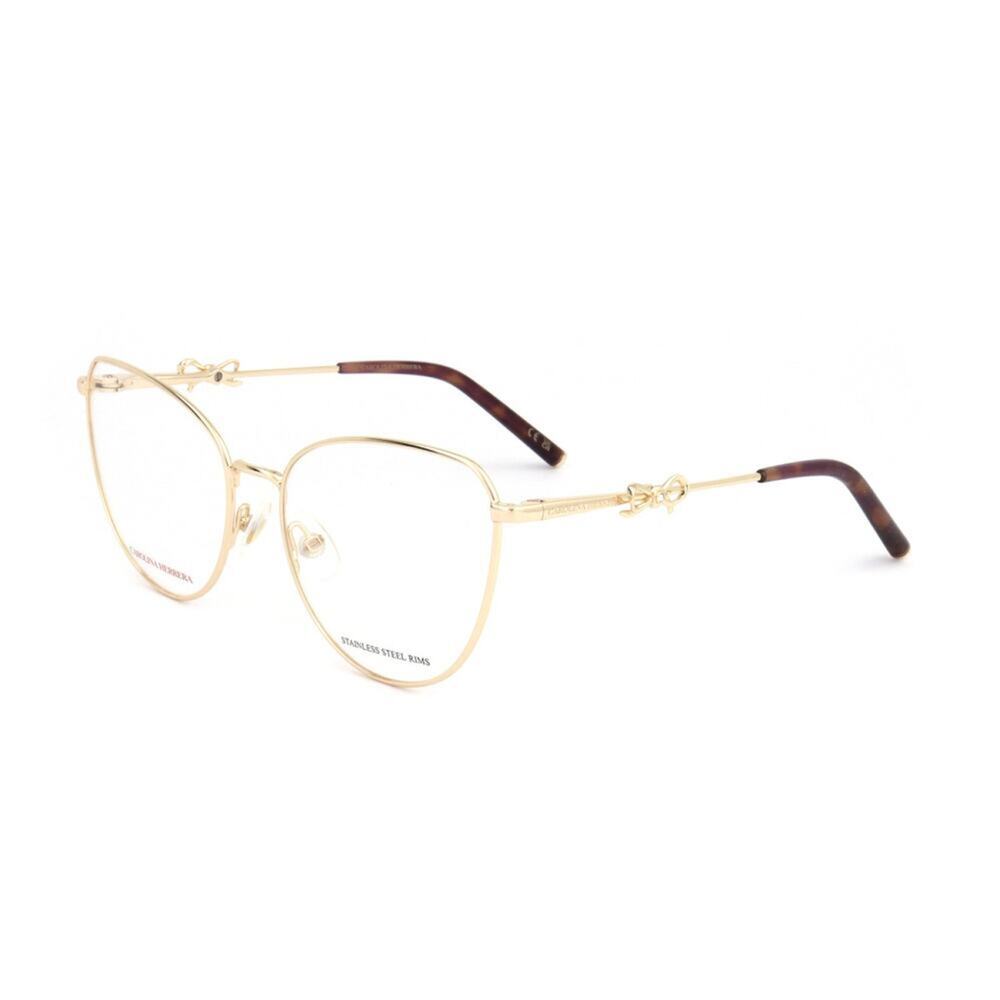 NEW Carolina Herrera HER 0220 0S9E00 Gold Violet Sunglasses authentic